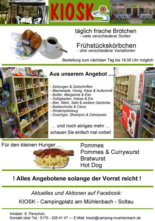 Gastezimmer - Campingplatz Am Muhlenbach 索尔陶 外观 照片